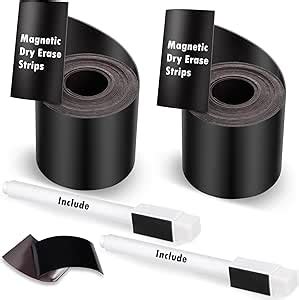 Amazon Feifeiya Pcs Dry Erase Magnetic Strips Magnetic Roll