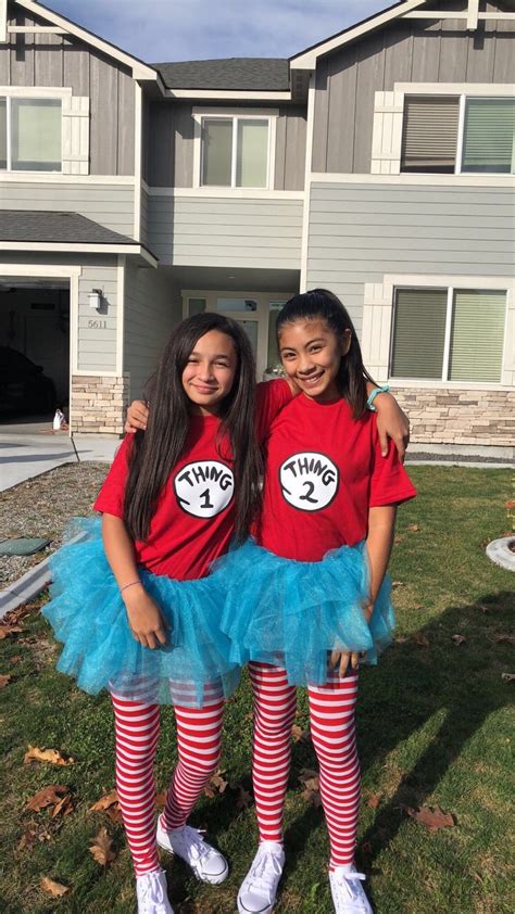 Thing 1 And Thing 2 Halloween Costumes Bff Halloween Costumes