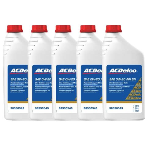 Kit Leo De Motor L Acdelco W Api Sn Sint Ticootironi