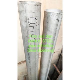 Jual Pipa Schedule 40 Stainless 304 Welded 3 Inch OD 89 Mm Tebal 5 5