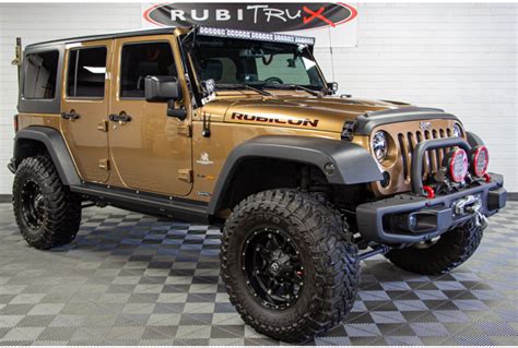 Lifted Jeep Wrangler Hemi Copper Brown Pearlcoat For Sale