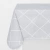 Mantel Loneta Estampado X Cm Casamoda Cuadros Gris Ofertas