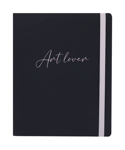 Cuaderno Notebook Cosido Liso Sketch Negro Mooving Somos Mob