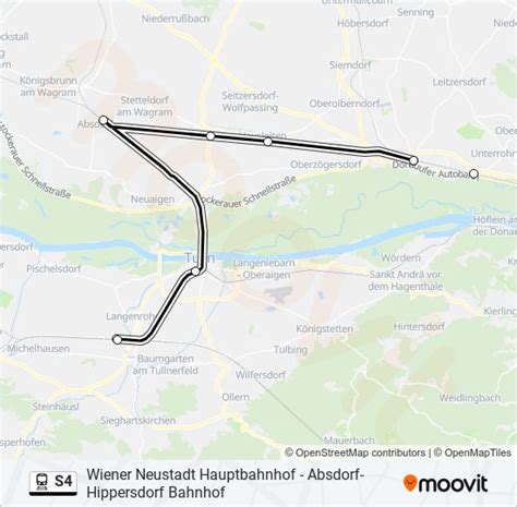 S4 Route Schedules Stops And Maps Tullnerfeld Bahnhof Updated