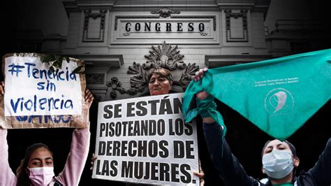 Mujeres y menores en peligro 2022 el año en que el Congreso frenó el