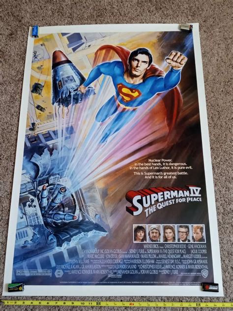 Superman 4 Movie Poster