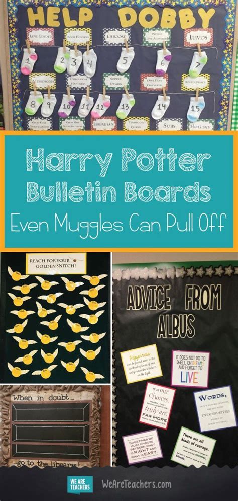 Just 19 Magical Harry Potter Bulletin Boards Even Muggles Can Pull Off Harry Potter Classroom