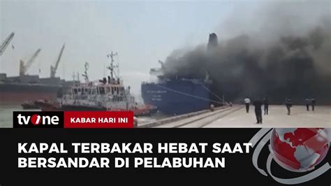 KMP Mutiara Berkah 1 Terbakar Saat Bersandar Di Pelabuhan Kabar Hari