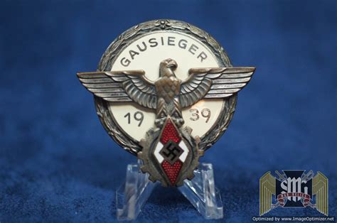 SMGM 3162 HJ Gausieger 1939 Badge War Relics Buyers And Sellers Of