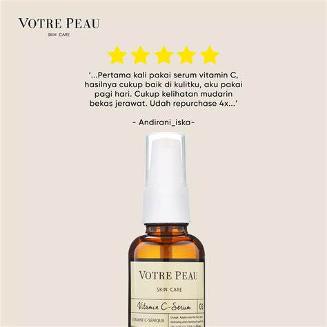 Jual Votre Peau Votre Peau Vitamin C Serum 30ml ED APRIL 25 Original