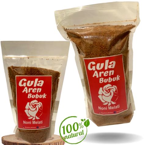 Jual Gula Aren Semut Murni Asli 1kg Bubuk Organik 100 Brown Sugar