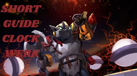 7 32 Clockwerk Short Guide Dota 2 YouTube