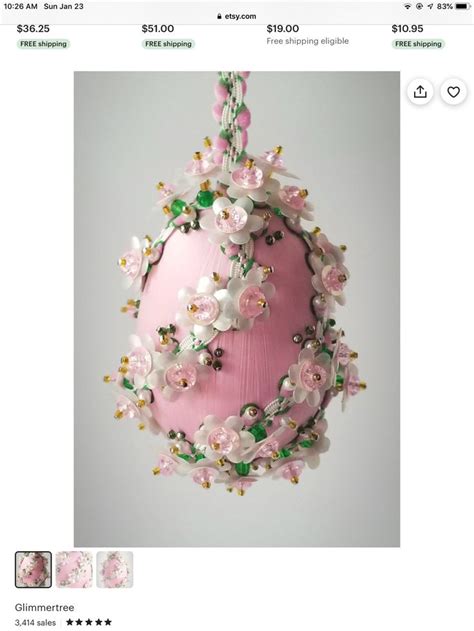 Pin By Renee Behrens On Easter Eggs Pink Easter Decor Fancy