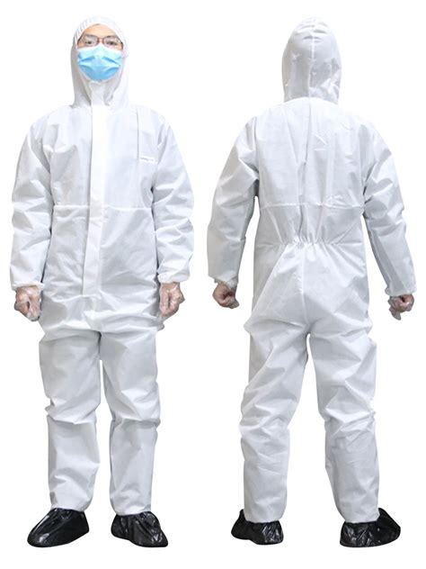 Coverall Nonwoven Type Waterproof Microporous Ppe Protective