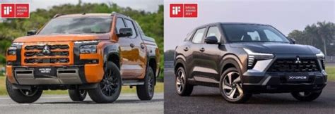 Mitsubishi Triton And Xforce Win If Design Award