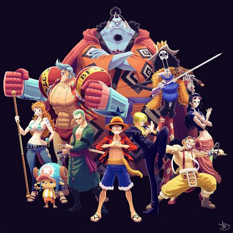 luffy's crew by shadowstheater on DeviantArt