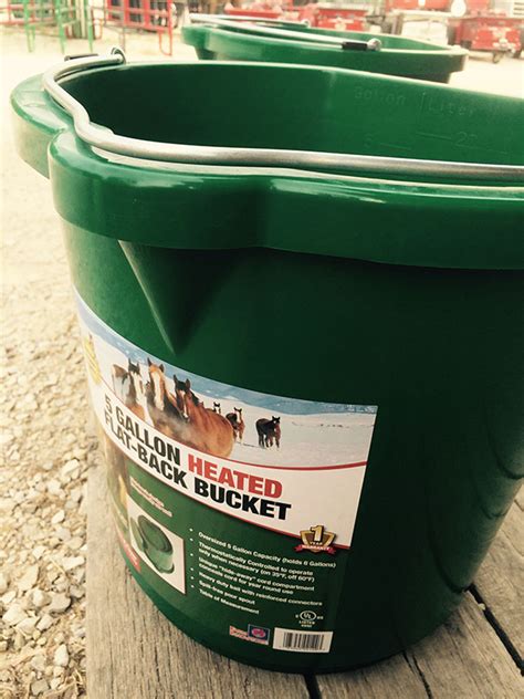 5 Gallon Heated Bucket Cashmans