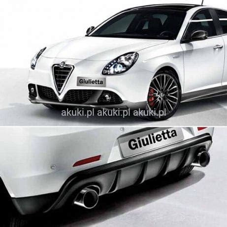 Dyfuzor Tylnego Zderzaka ZENDER Alfa Romeo Giulietta Sklep Online