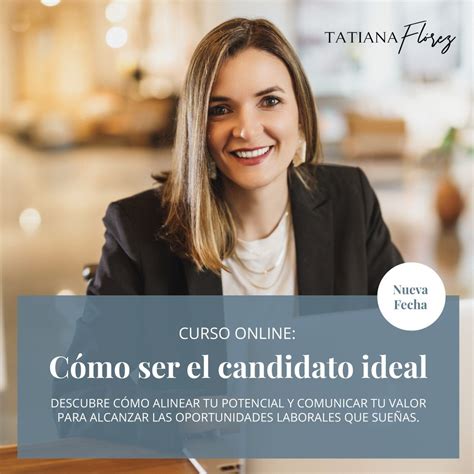 Curso Online Cómo ser el candidato ideal Tatiana Flórez