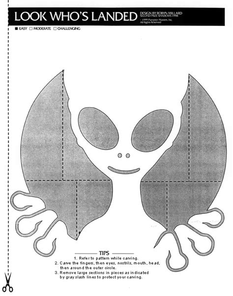 Alien Stencil Printable