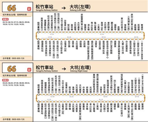 台中首條登山公車 11 5起66路副線串連捷運直達大坑 Beanfun