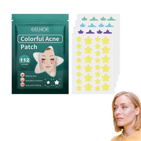 Acne Pimple Patch 112 Counts Hydrocolloid Acne Patches With Tea Tree