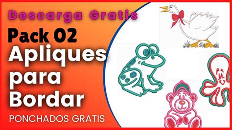 Descargar Bordados Matrices Ponchados Picajes Gratis Apliques Youtube