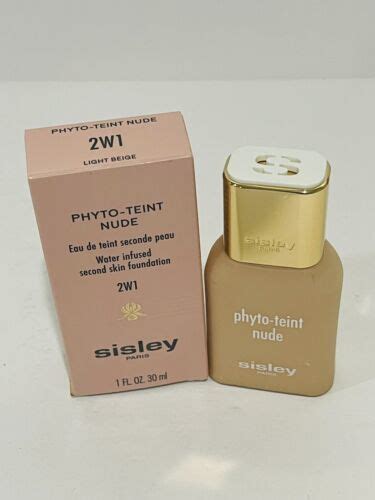 Sisley Paris Phyto Teint Nude Water Infused Second Skin Fnd W Light Beige Foundation