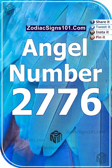 2776 Angel Number Spiritual Meaning And Significance Zodiacsigns101