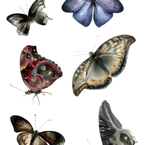 Acuarela De Sublimaci N De Mariposas Pintura De Ilustraci N