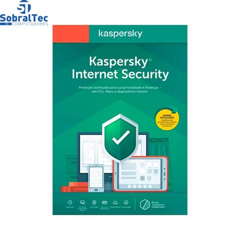 Licença Antivirus Kaspersky Internet Security Kis Key De 1 Ano 1