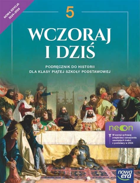 Wczoraj i dziś Historia Podręcznik Klasa 5 Szkoła podstawowa