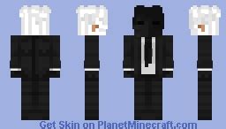 White hair Boy Minecraft Skin