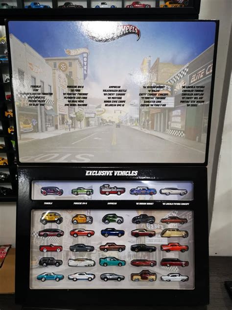 Hot Wheels Boulevard Car Factory Set Premium Set HWC Premium Collectible Series Cars