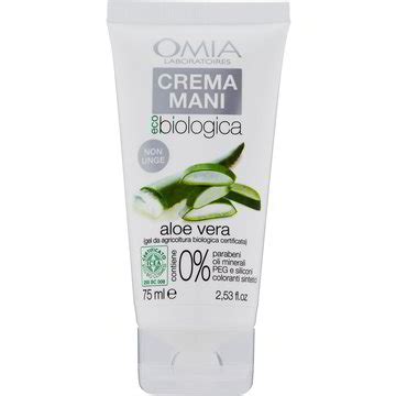 Crema Mani Eco Biologica Con Aloe Vera OMIA LABORATOIRES 75 ML Coop Shop