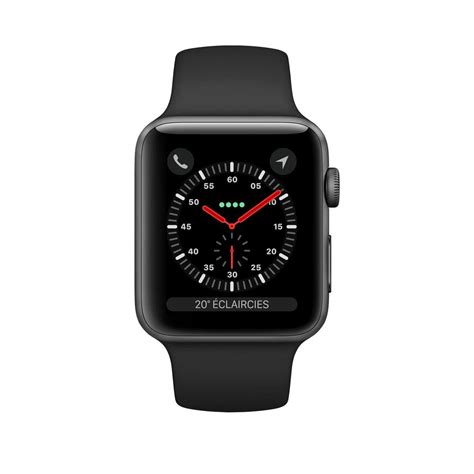 Apple Watch Series 3 2017 Gps 42 Mm Aluminium Gris Sidéral