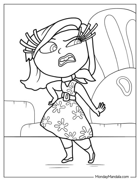 28 Inside Out Coloring Pages Free Pdf Printables Inside Out