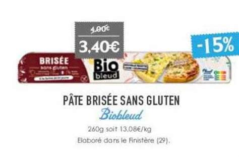 Promo P Te Bris E Sans Gluten Biobleud Chez Naturalia Icatalogue Fr