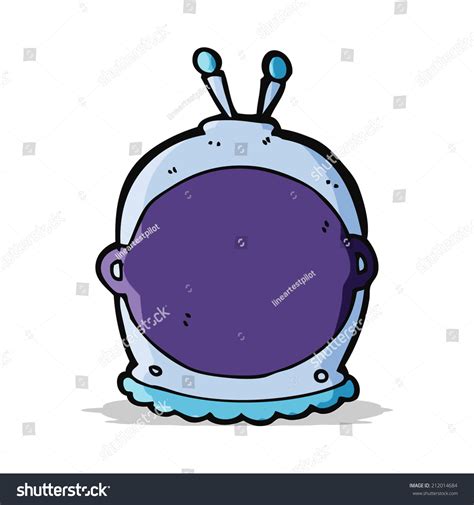 Cartoon Space Helmet Stock Vector Royalty Free 212014684 Shutterstock