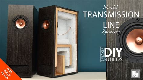 Transmission Line Speakers Diy Nereid T L Speaker Build Markaudio