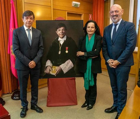 La Universidad Complutense Presenta El Retrato De Carlos Andradas Que