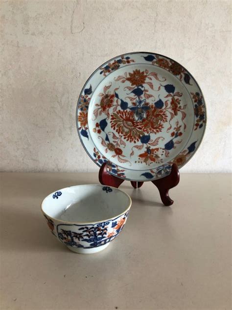 Plato Y Taz N Imari Chino Porcelana China Siglo Catawiki