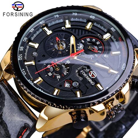 Cheap Forsining New Top Men S Watch Automatic Men S Belt Watch Three