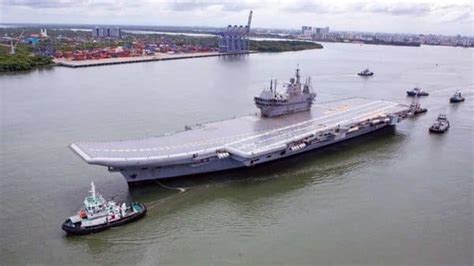 ’Floating island’: Onboard India’s first indigenous aircraft carrier ...