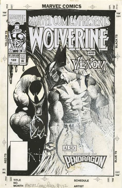 Marvel Comics Presents Cover Sam Kieth Wolverine And