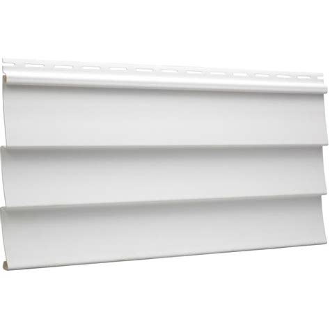 Kaycan 12 Classic T3 White Vinyl Siding Home Hardware