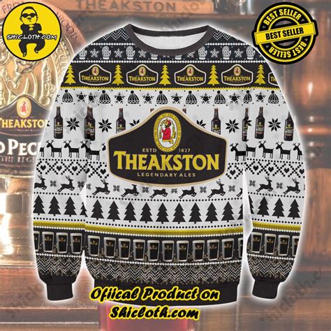 Theakstons Ugly Christmas Sweater Shicloth