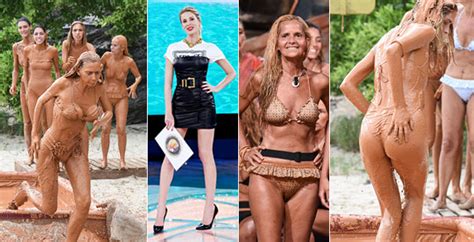 Topless Lotta Nel Fango Lati B LIsola Dei Famosi Punta Sullhard