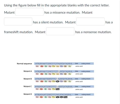 Solved (a) What type of point mutation (transition or | Chegg.com