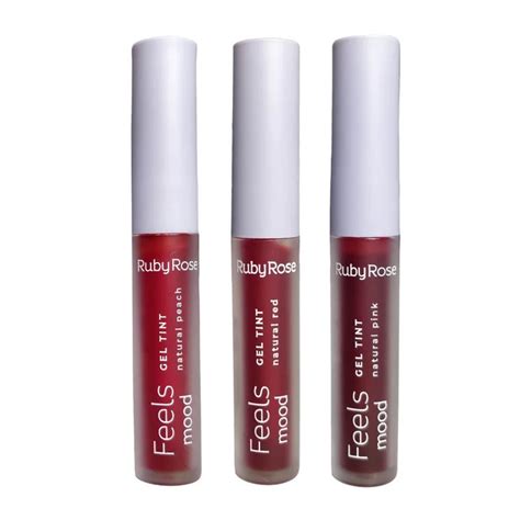 Lip Tint Gel Tint Feels Mood Ruby Rose